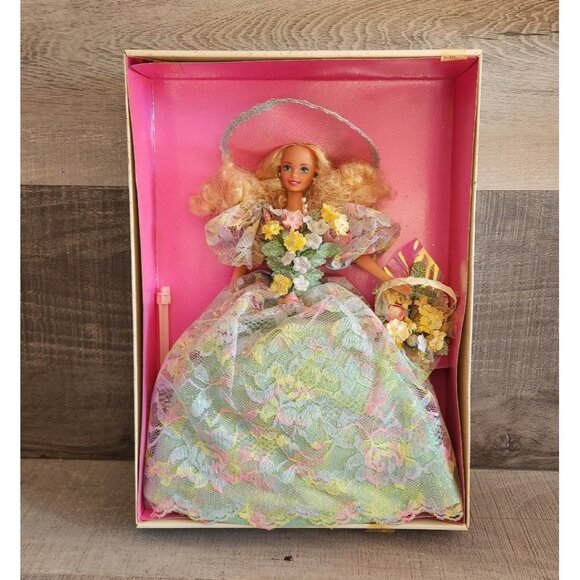 Mattel Enchanted Seasons Collection Spring Collectible Barbie Doll #12989 - Picture 1 of 8